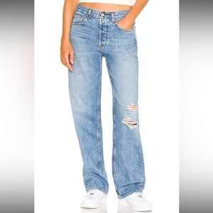 NWT GRLFRND Bella Low Rise Boyfriend Jeans